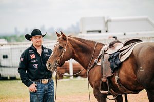 In the Practice Pen with Stetson Jorgensen - 14