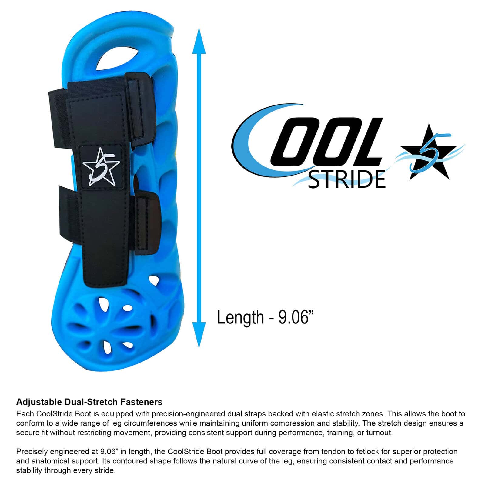 5 Star CoolStride Boots - 6
