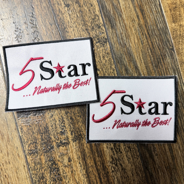 Team 5 Star Patches