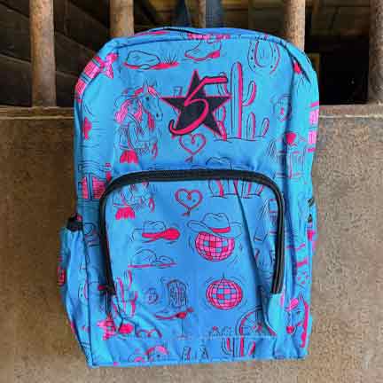 Go Anywhere Vintage Cowgirl Backpack