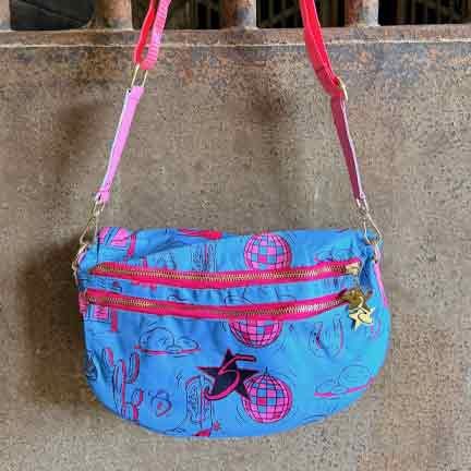 Go Anywhere Vintage Cowgirl Crossbody