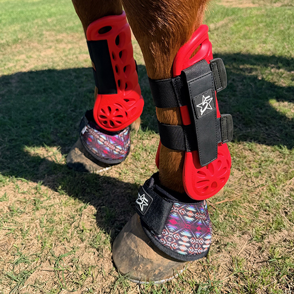 5 Star Barrel Racing Horse Boots