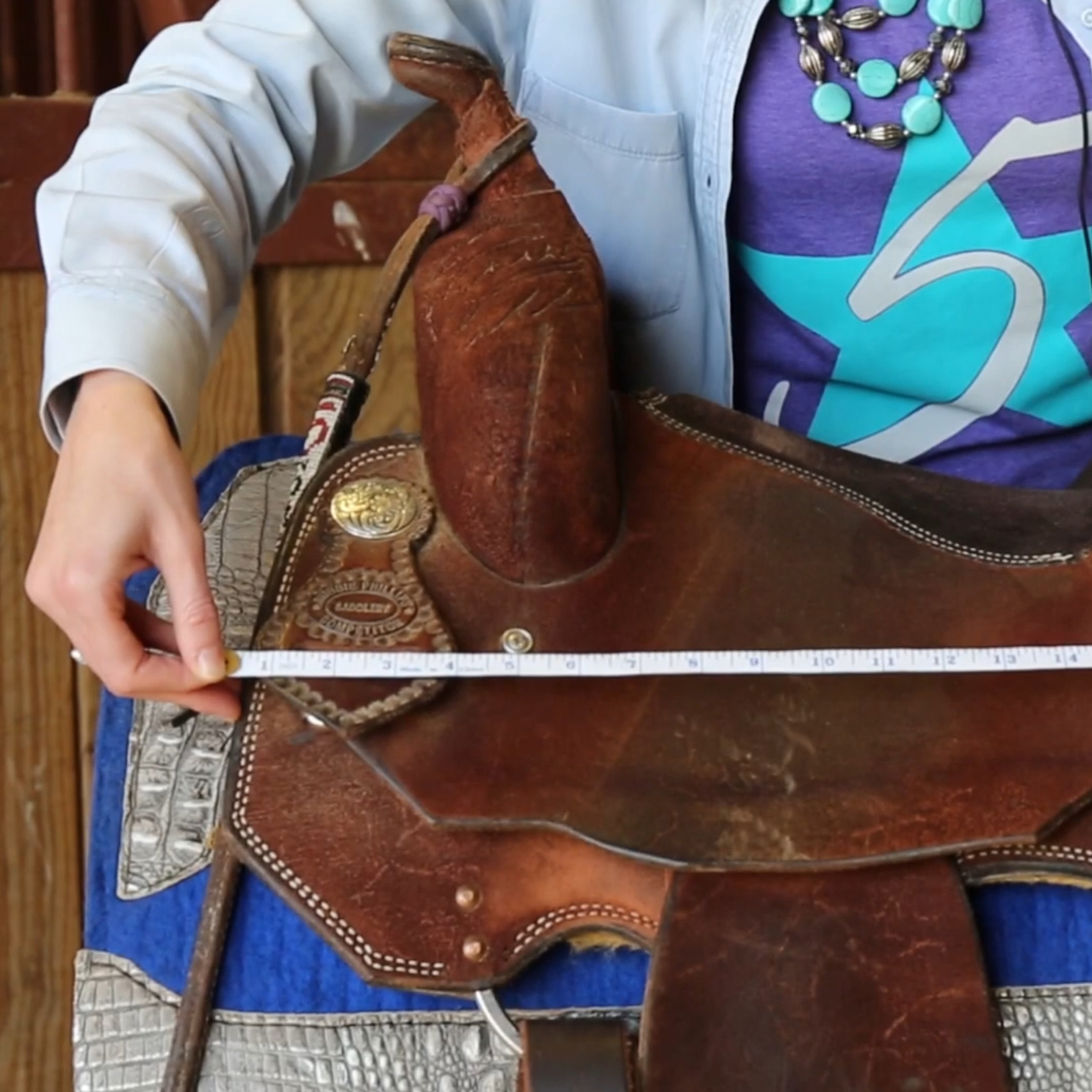 How to size a barrel racing saddle pad