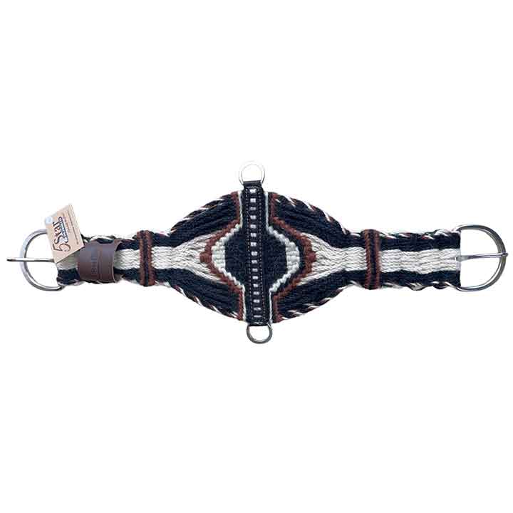 The 5 Star Woven Roper Buckaroo Cinch - Style B