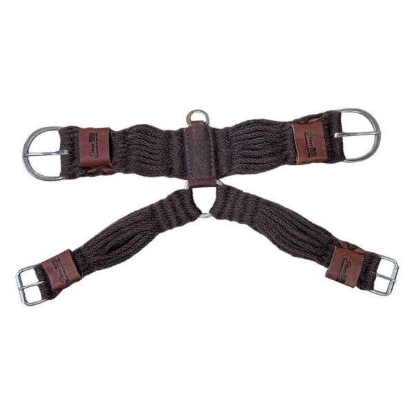 5 Star Woven Y Cutter Cinch – Dyed Mohair