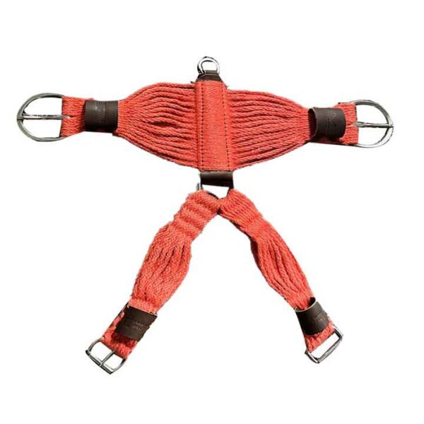 5 Star Woven Y Roper Cinch – Dyed Mohair
