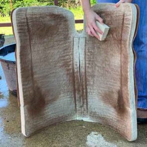 When to replace a saddle pad:
