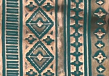 Blue & Gold Navajo — S154