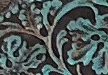 Turquoise Brown Cowboy Tool — S71