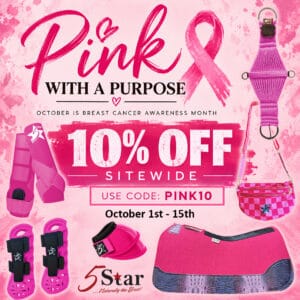 pink with a purpose 5 star sale